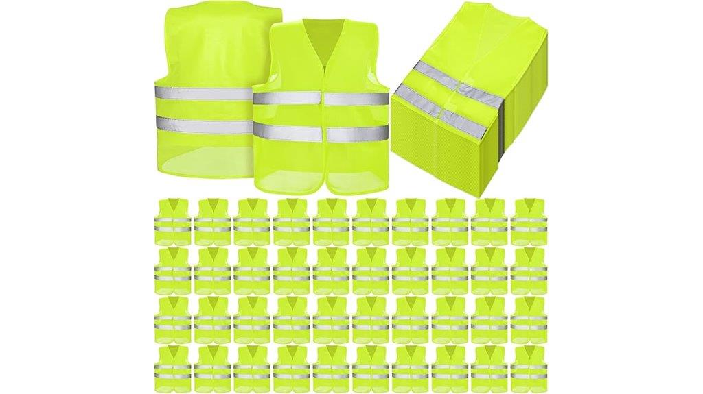 high visibility reflective vest