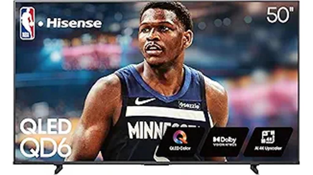 hisense 50 inch 4k tv