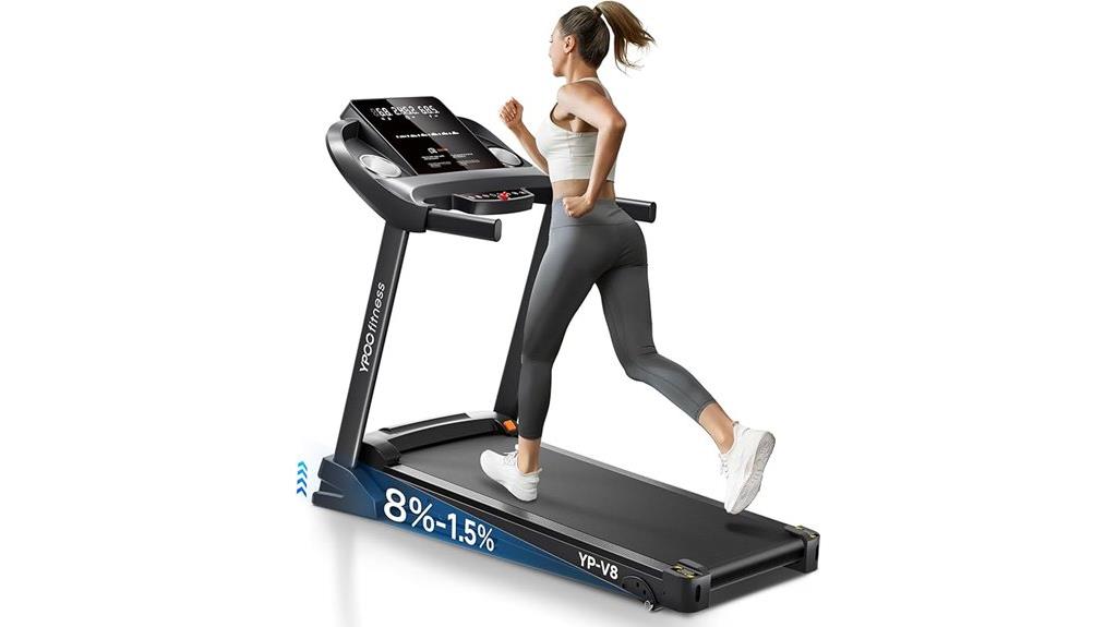 home incline bluetooth treadmill