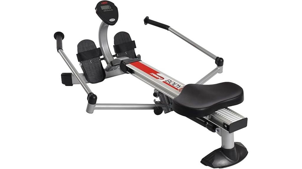 hydraulic rowing machine workout