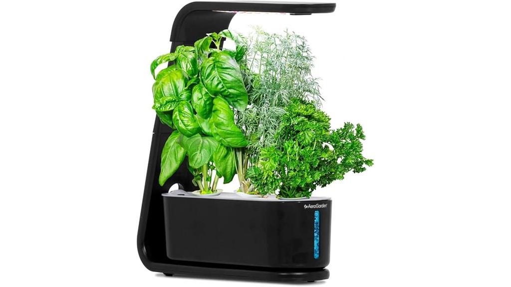 indoor led herb garden