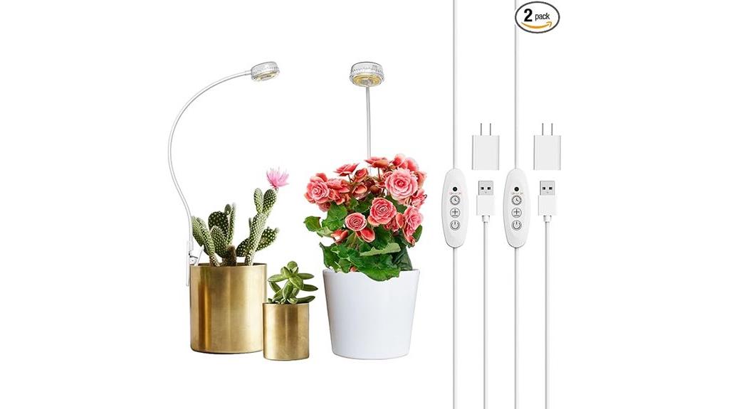 indoor plant grow light set