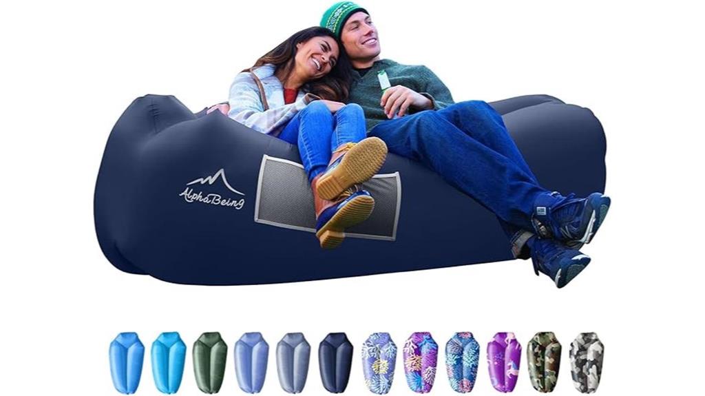 inflatable beach chair accessories