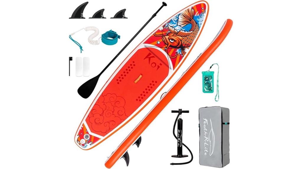 inflatable paddle board bundle