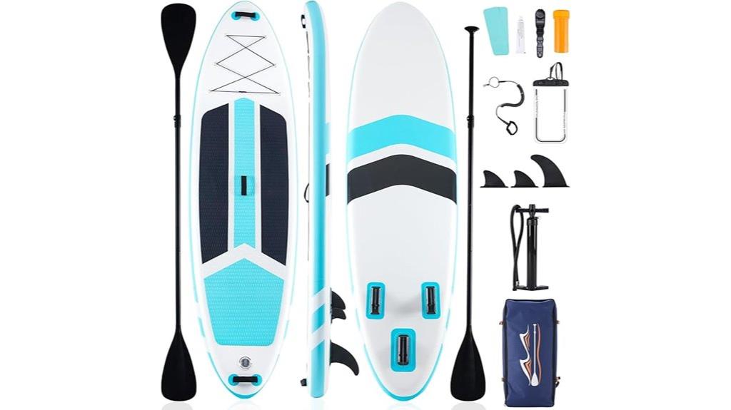 inflatable paddle board set