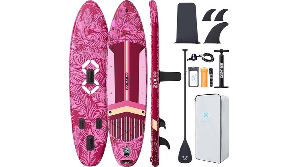 inflatable paddle board set