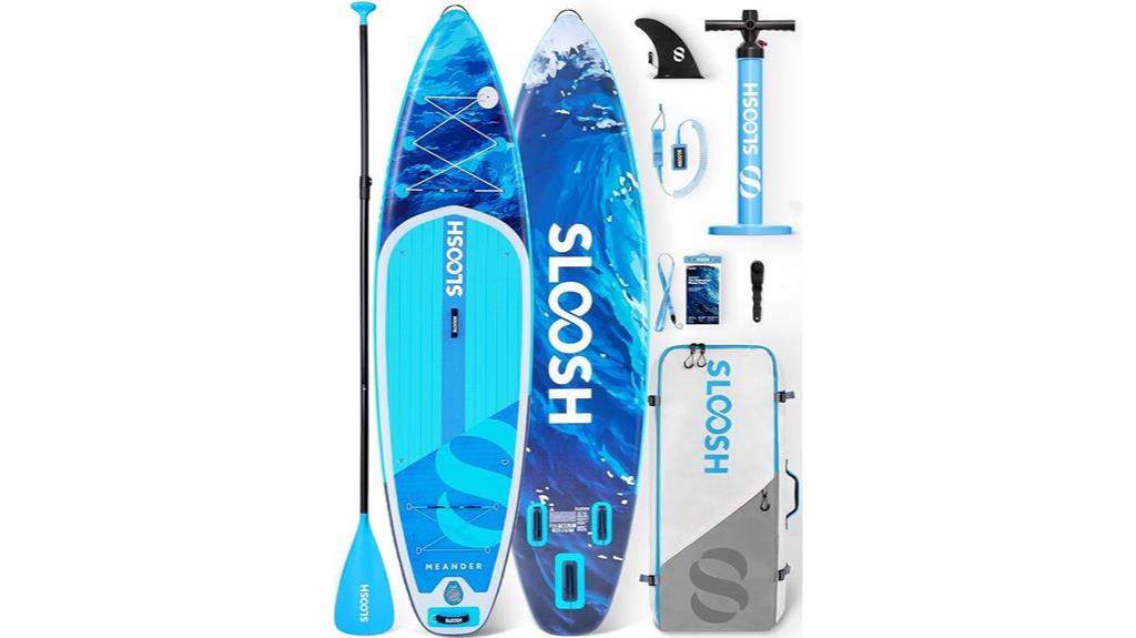 inflatable paddle board set