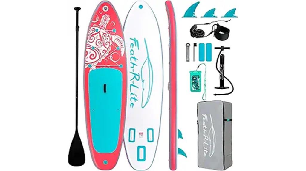 inflatable paddle board set