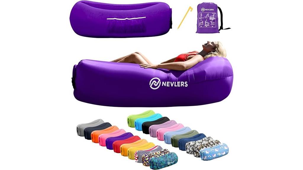 inflatable polyester couch