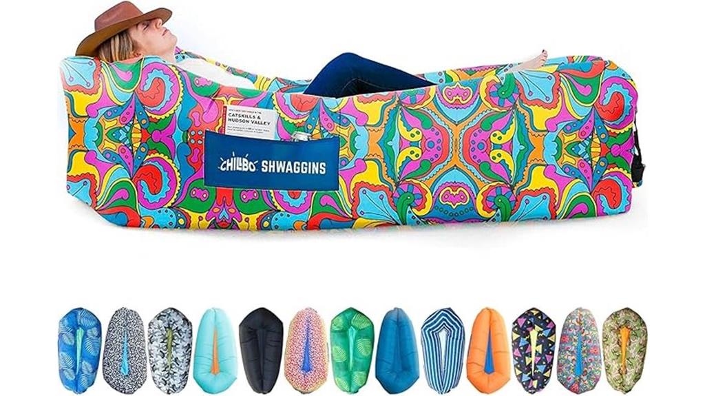 inflatable portable camping couch