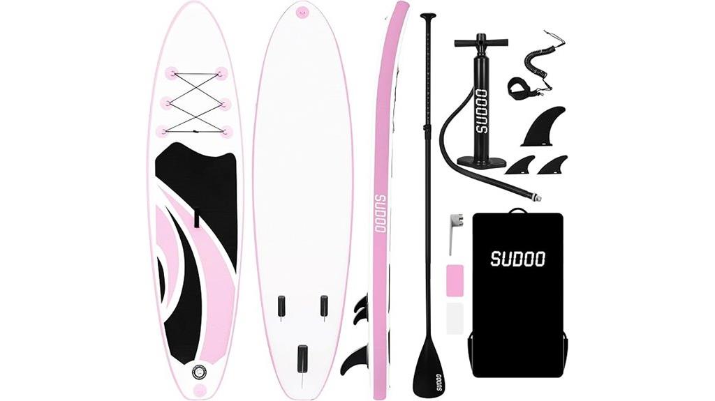 inflatable sup with accessories