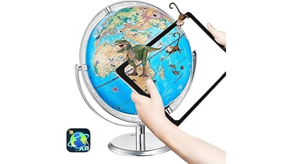 interactive ar educational globe