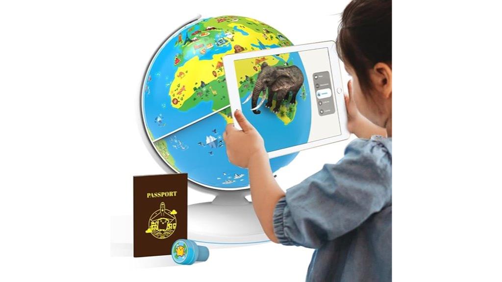 interactive globe for kids