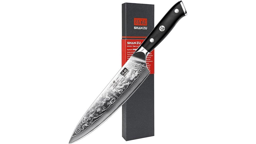 japanese damascus steel knife