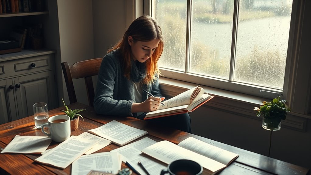 journaling fosters emotional growth
