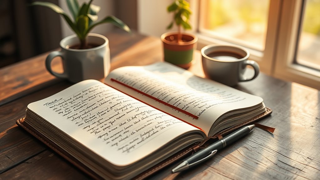 journaling promotes self awareness growth