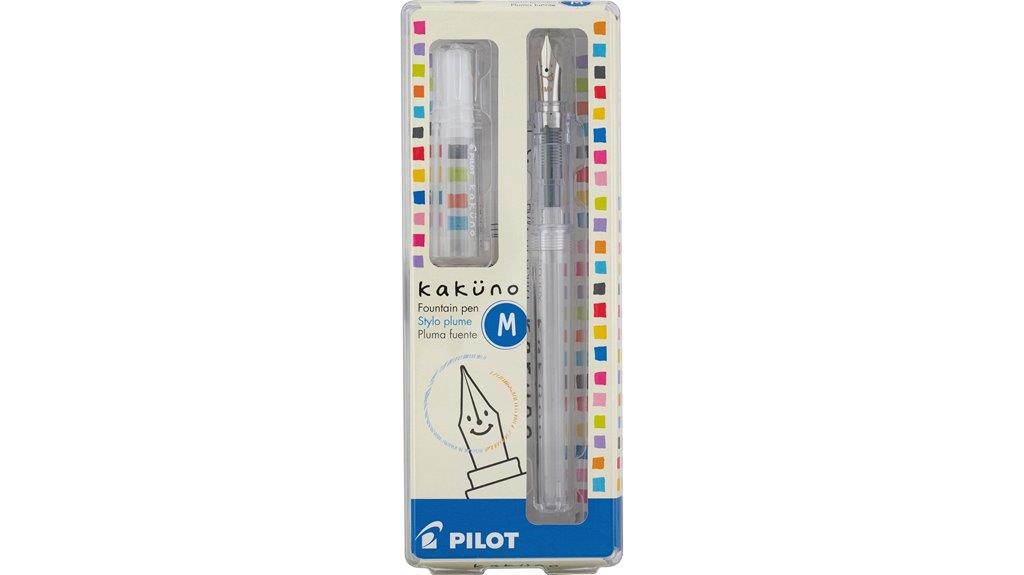 kakuno clear barrel pen