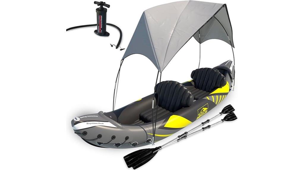 kayak for two outdoors