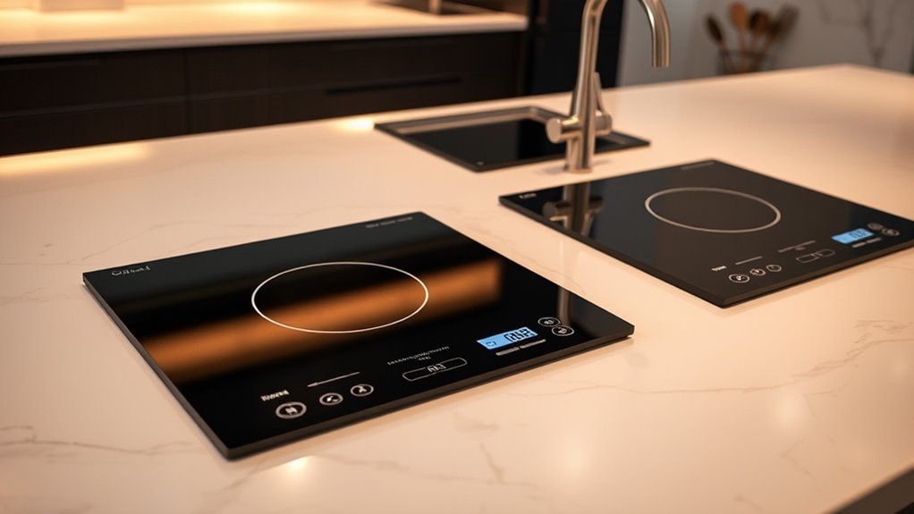key induction cooktop features