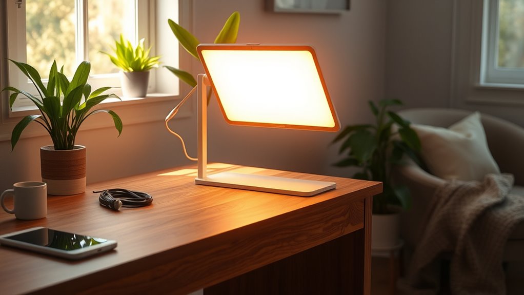 key light therapy features
