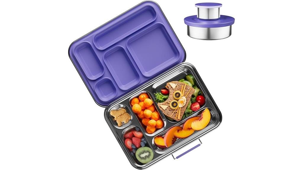 kids stainless steel bento