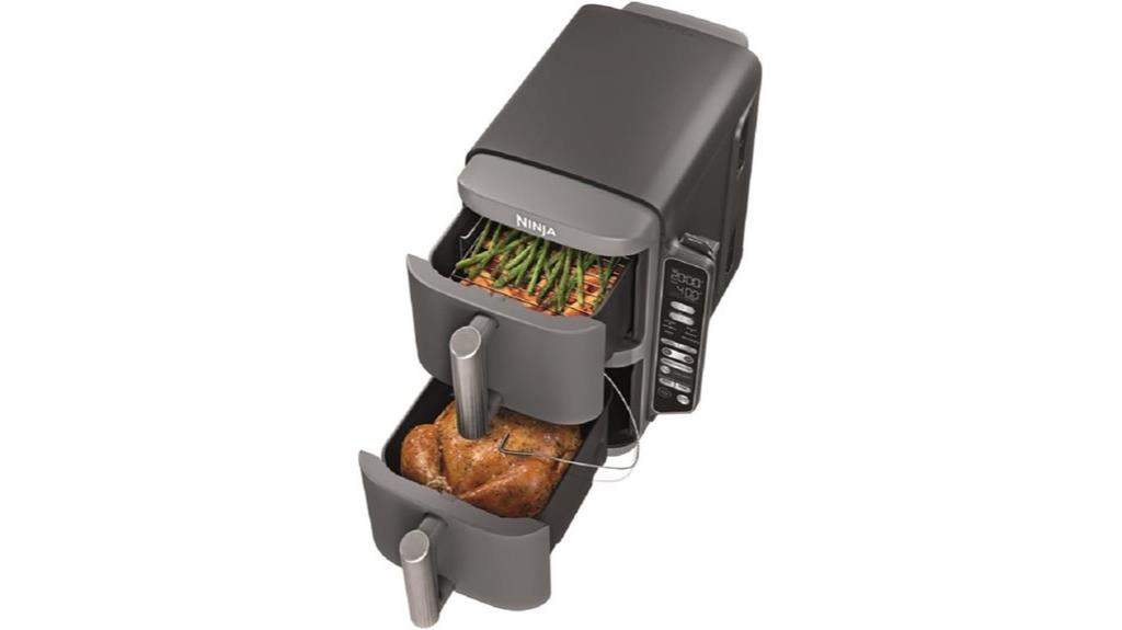 large air fryer with smart technology