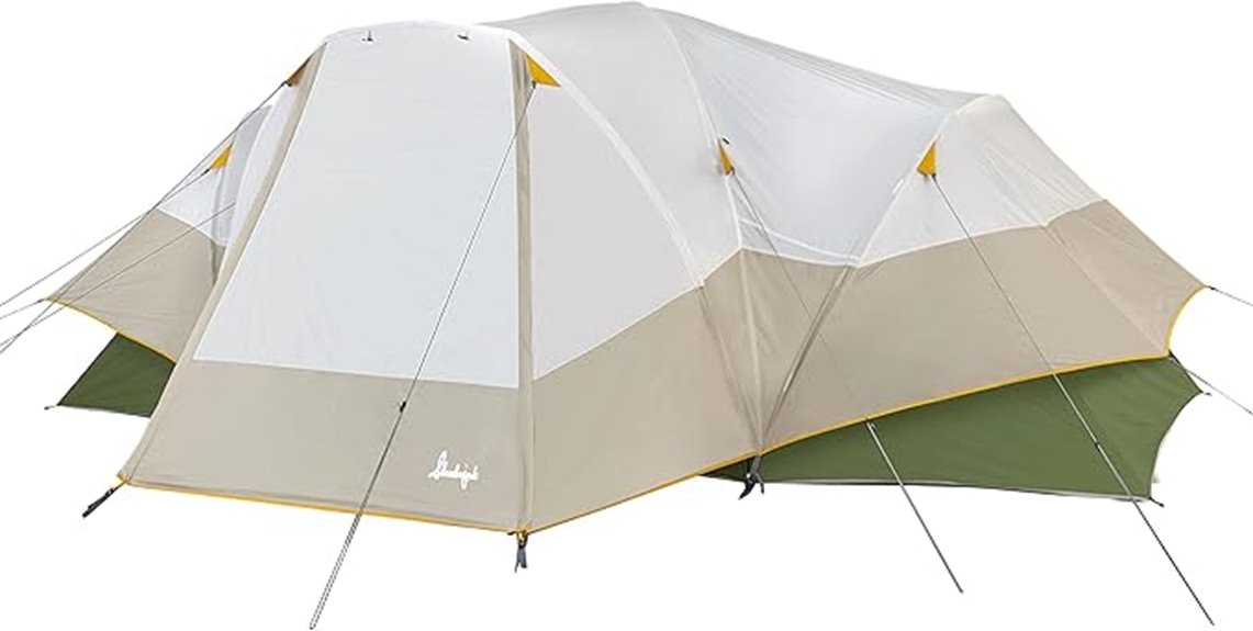 large aspen grove tent