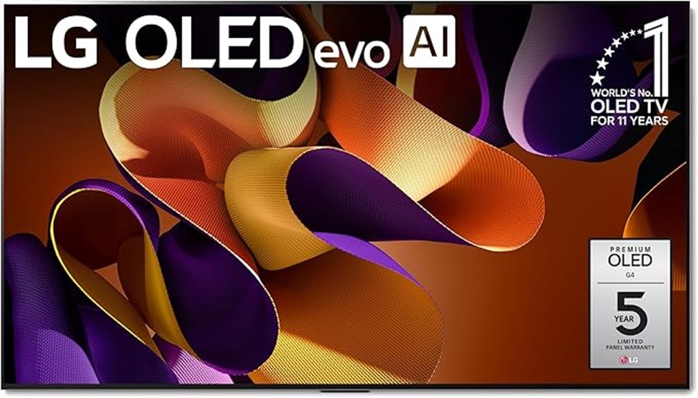 large oled tv 77 inch