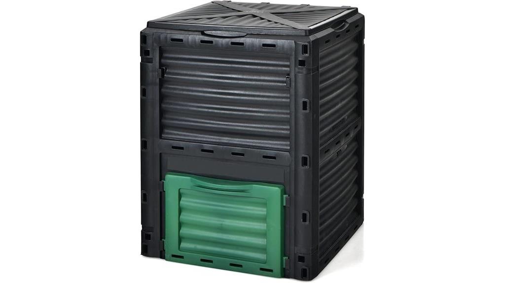 large outdoor compost bin