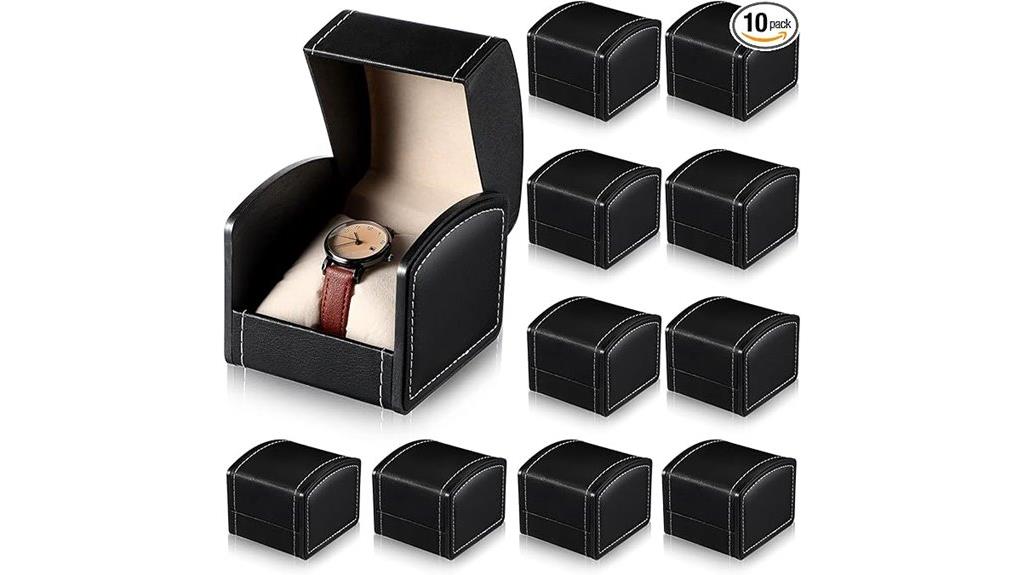 leather watch travel cases