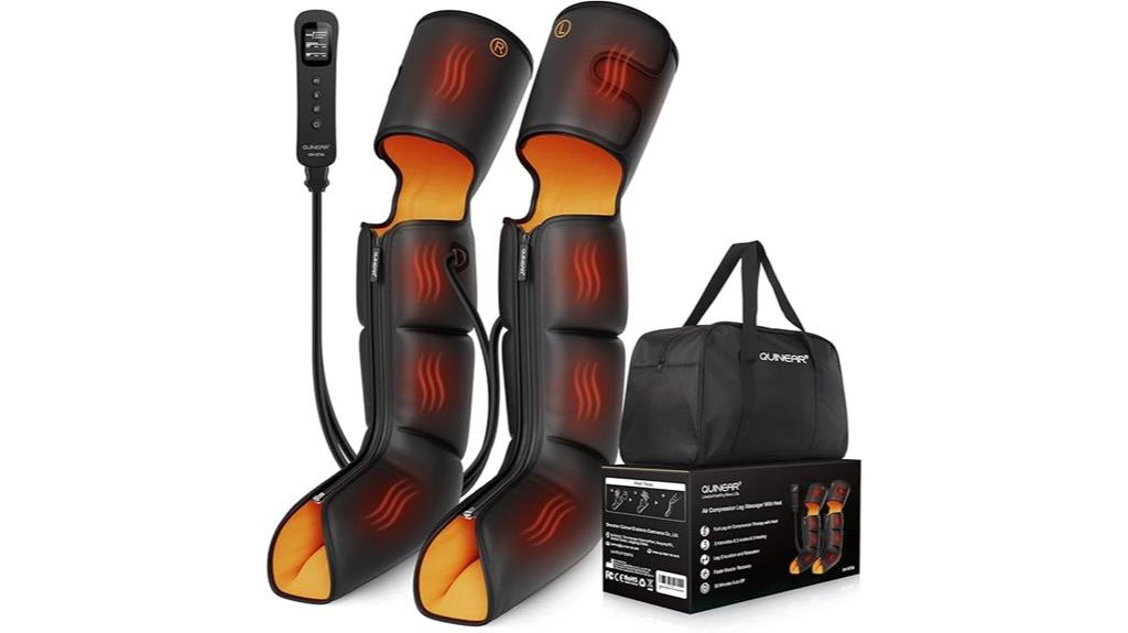 leg massage with heat