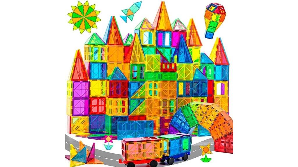 magnetic building blocks set