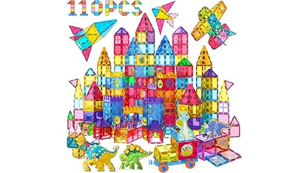 magnetic building blocks set