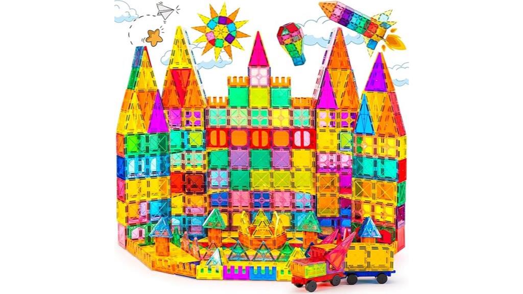 magnetic building blocks set