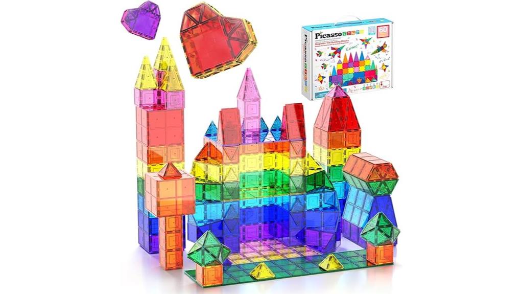 magnetic building toy set