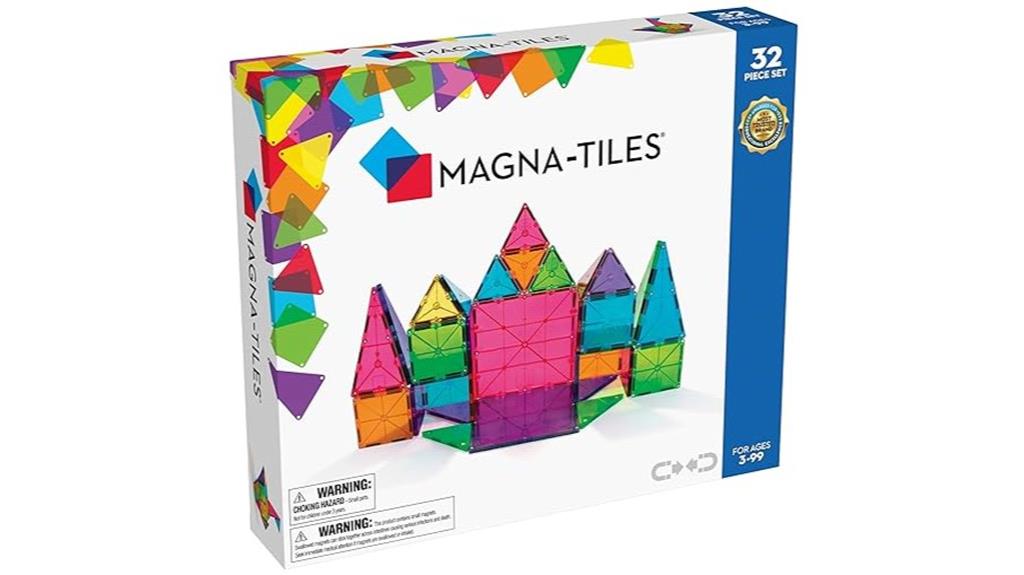 magnetic construction toy set