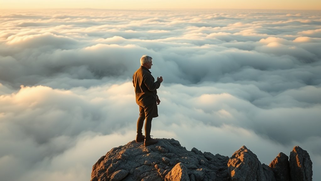 maintain calm through detachment