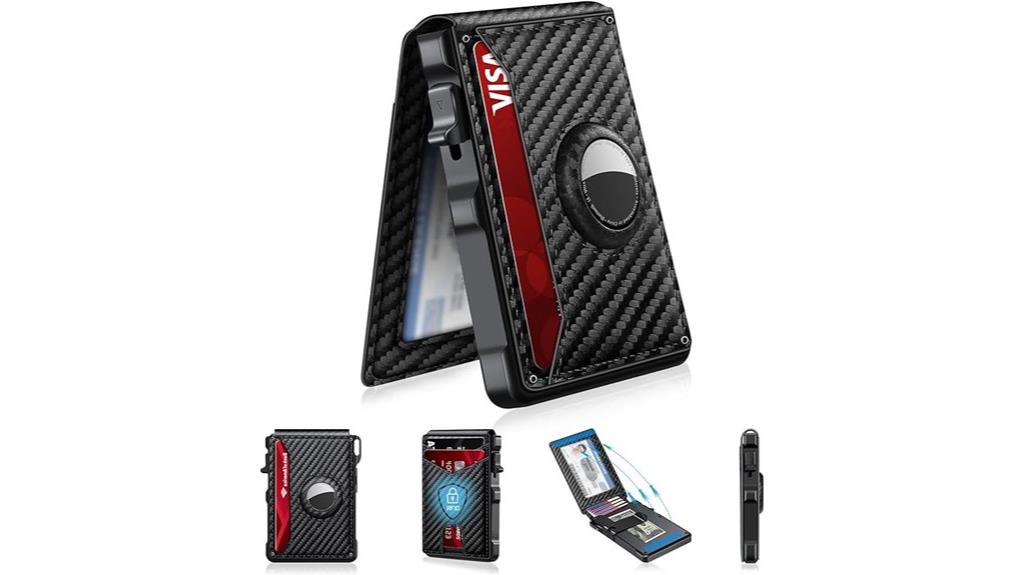 men s rfid aluminum wallet