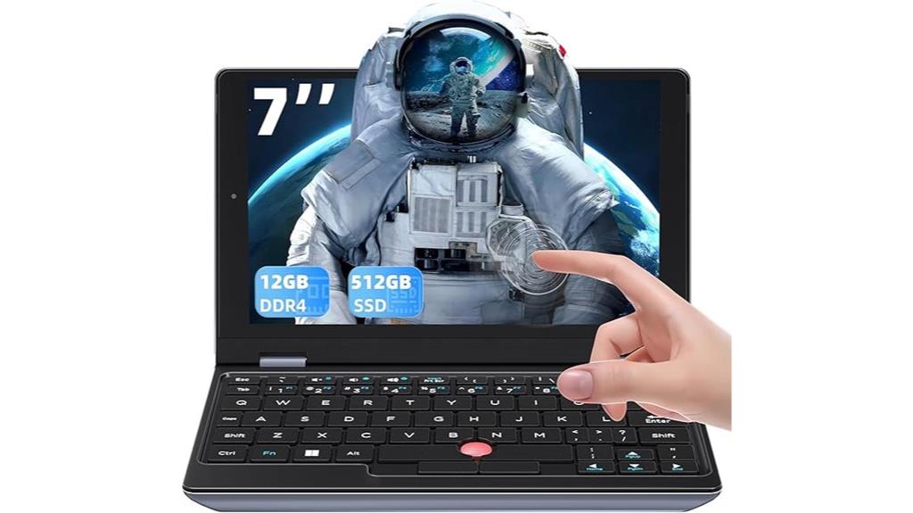 metal 7 hd mini laptop