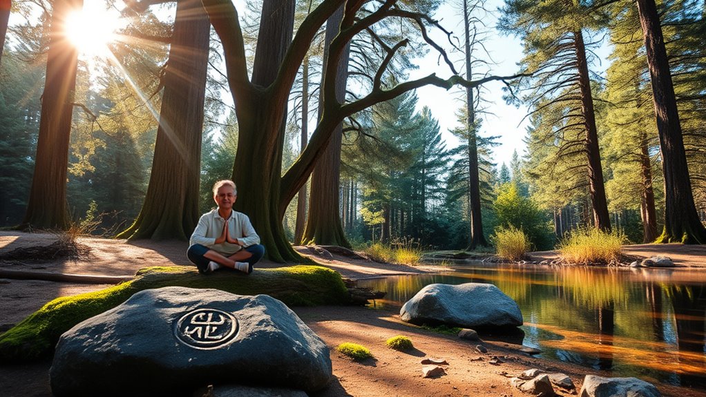 mindful breathing calms anxiety