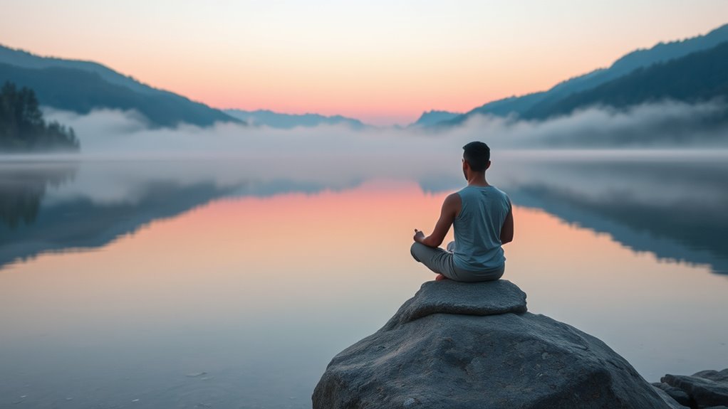 mindful control fosters calm