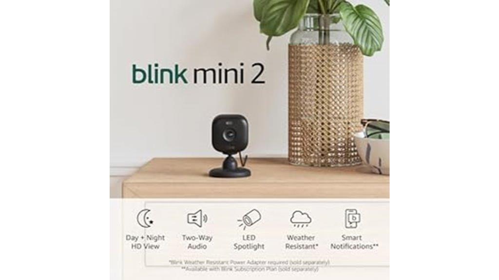 mini black home camera