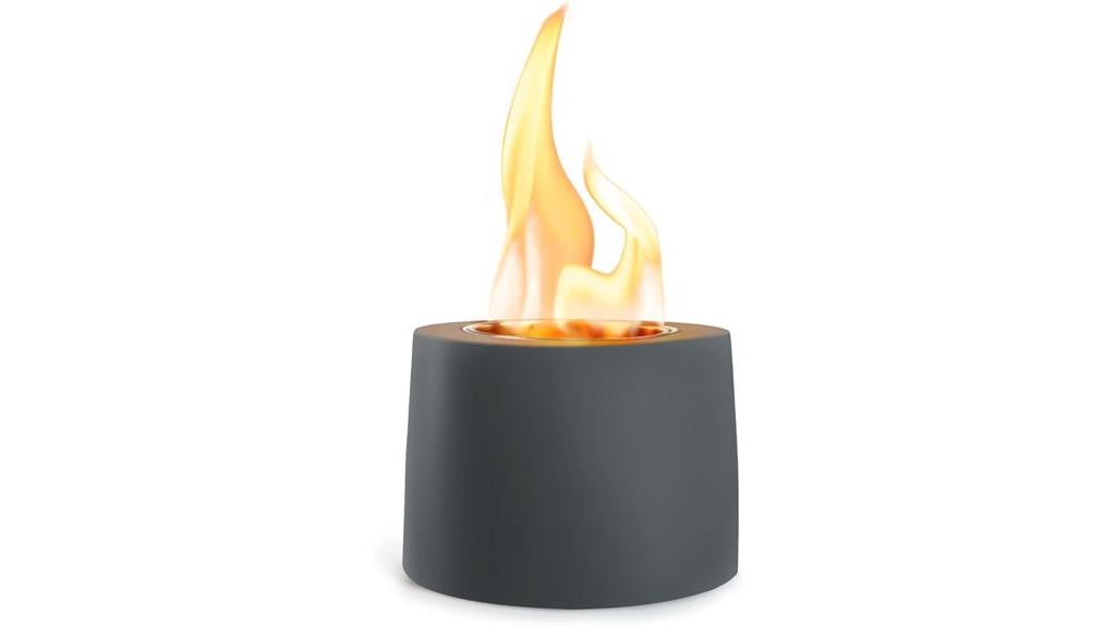 mini indoor outdoor fireplace