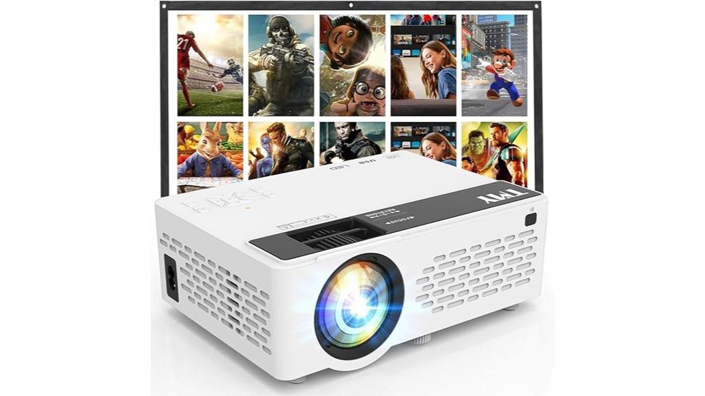 mini portable 1080p projector