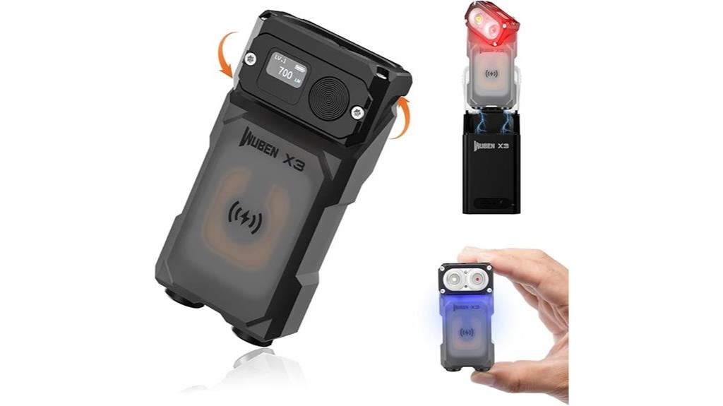 mini rechargeable flashlight kit