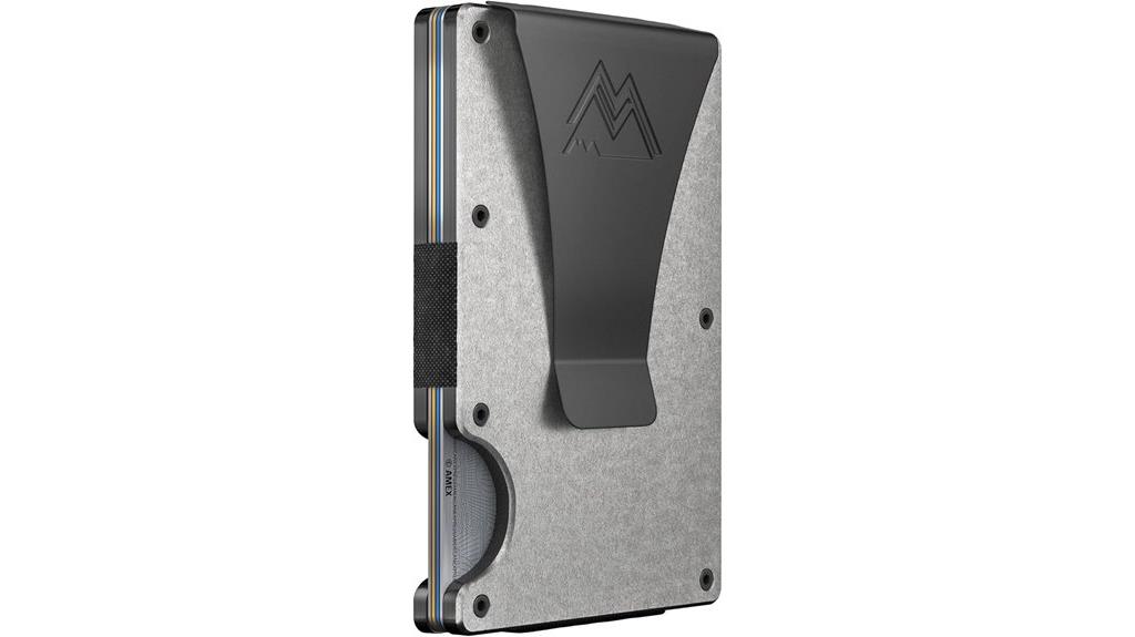 minimalist rfid wallet for travel