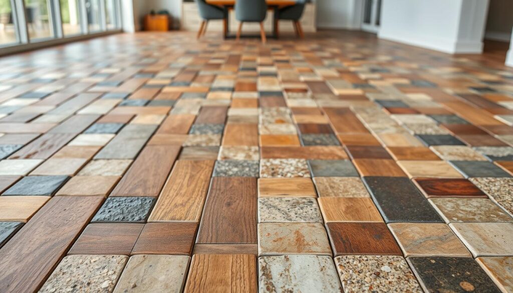 mixed media flooring