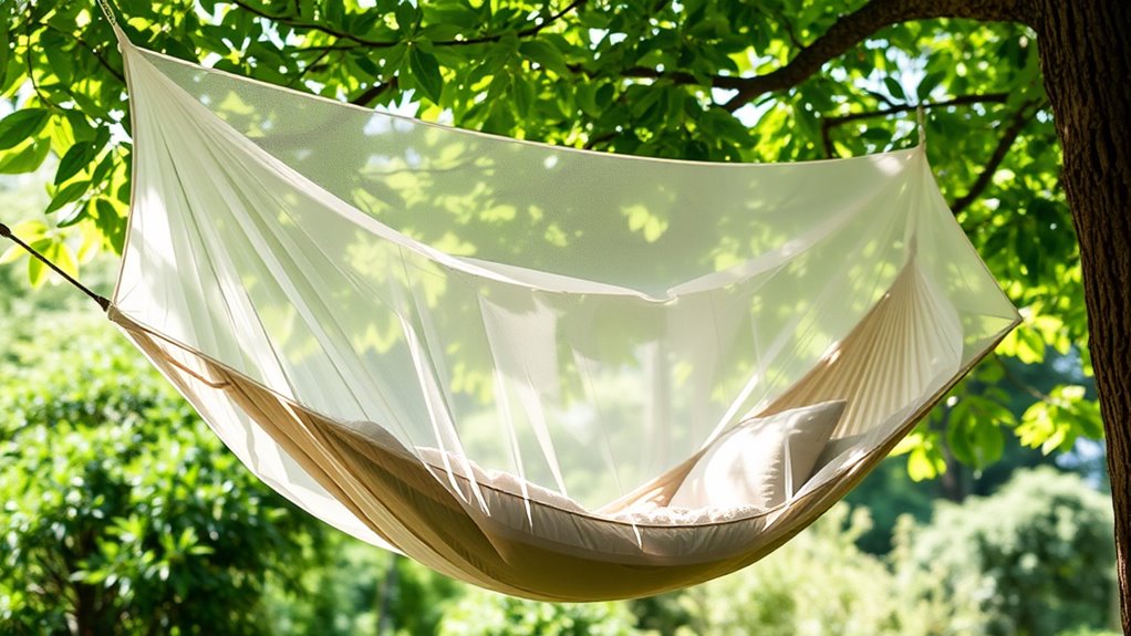 mosquito nets for comfortable relaxation