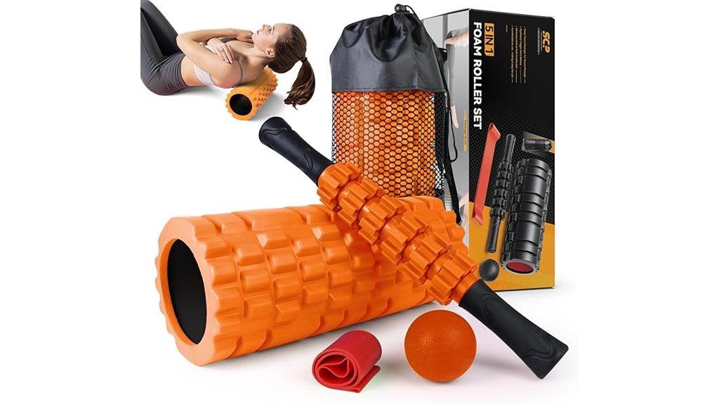 multi functional foam roller set