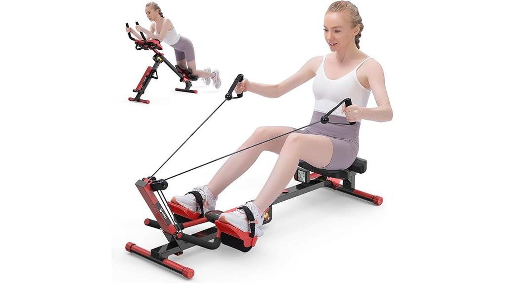 multifunctional rowing machine display